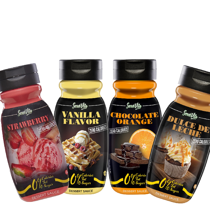 Sauce zéro Sucrée ( Plusieurs Saveurs ) 320 Ml AFIT GYM